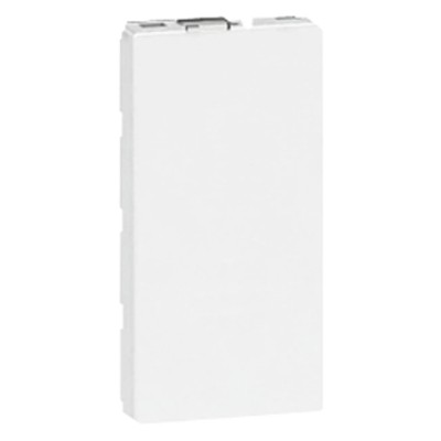 Legrand White Blanking Plate Polycarbonate 22.5mm Width 24.5mm Depth 5 723 41