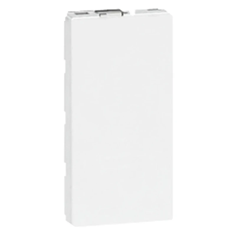 Legrand White Blanking Plate Polycarbonate 22.5mm Width 24.5mm Depth 5 723 41