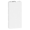 Legrand White Blanking Plate Polycarbonate 22.5mm Width 24.5mm Depth 5 723 41