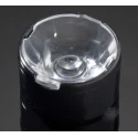 Ledil Tina Series 1-Way LED Lens 10 to 16° Spot Beam Polycarbonate Black FA11208_TINA-RS