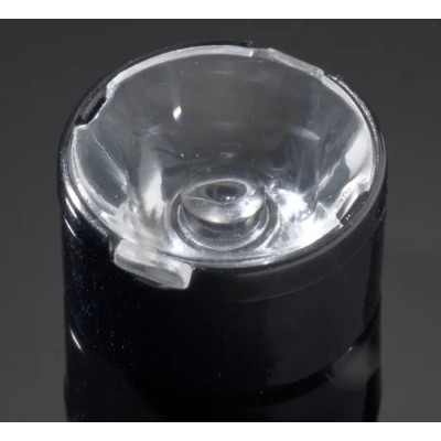 Ledil Tina Series 1-Way LED Lens 10 to 16° Spot Beam Polycarbonate Black FA11208_TINA-RS