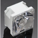 Ledil Rose Series Square 1-Way LED Lens 7° Spot Beam Polycarbonate 5mm Diameter 21.6x21.6x13.9mm FA10299_OSS-RS