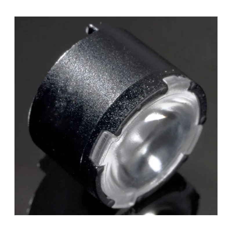 Ledil Lisa2 Series 1-Way LED Lens 19 to 28 ° Medium Angle Beam Polymethyl Methacrylate 9.9mm Diameter 6.8mm Height 