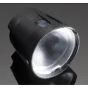 Ledil RGBX Series 1-Way LED Lens 20 ° Spot Beam, Round Polymethyl Methacrylate PMMA Lens, 30.4mm Diameter CP10961_RGBX-SS