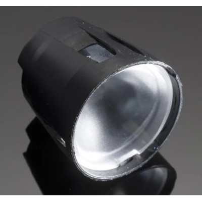 Ledil RGBX Series 1-Way LED Lens 20 ° Spot Beam, Round Polymethyl Methacrylate PMMA Lens, 30.4mm Diameter CP10961_RGBX-SS