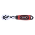 RS PRO 3/8 in Ratchet with Ratchet Handle, Chrome Vanadium Steel, Chrome Finish, 225mm Overall 829-6555