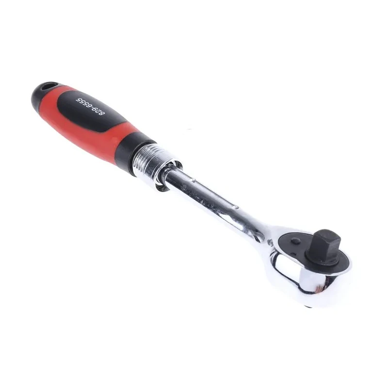 RS PRO 3/8 in Ratchet with Ratchet Handle, Chrome Vanadium Steel, Chrome Finish, 225mm Overall 829-6555