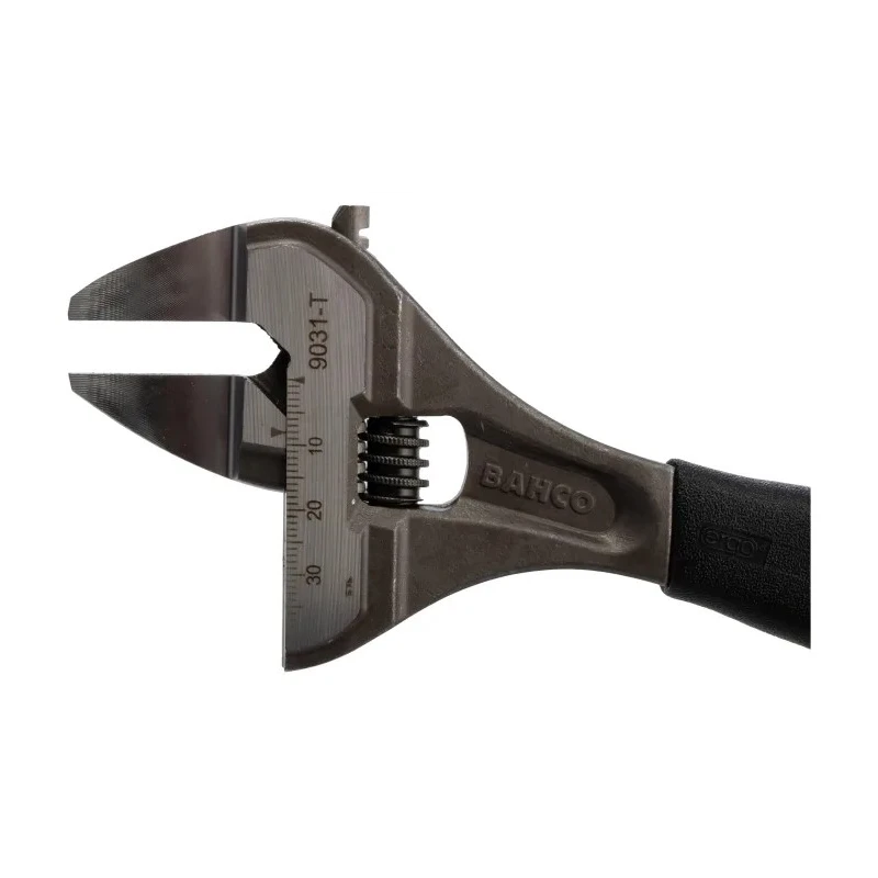 Bahco 38 mm Jaw Capacity Adjustable Spanner 218mm Overall Plastic Handle 9031-T