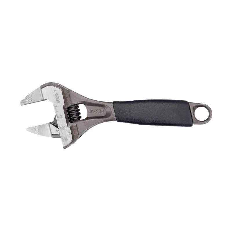 Bahco 38 mm Jaw Capacity Adjustable Spanner 218mm Overall Plastic Handle 9031-T