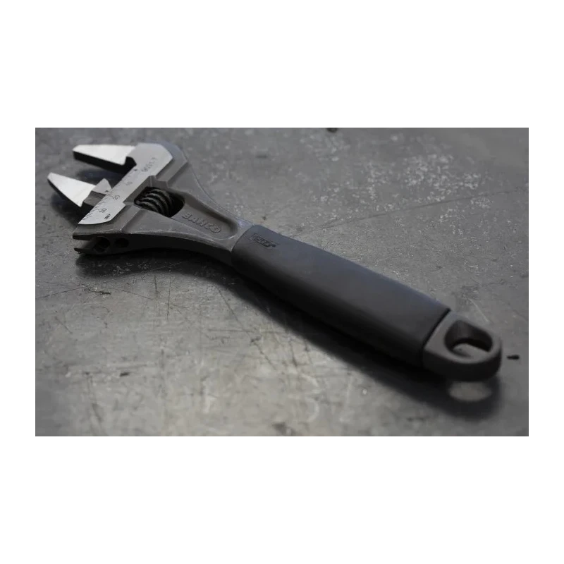 Bahco 38 mm Jaw Capacity Adjustable Spanner 218mm Overall Plastic Handle 9031-T