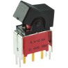 TE Connectivity SPDT On-On On-On Rocker Switch PCB Thermoplastic Housing 5A 28V DC Gemini A Series 1-1571986-4