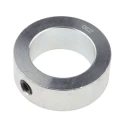 RS PRO Steel Shaft Collar, One Piece, Set Screw, Bore 30 mm, Outside Diameter 45 mm, Width 16 mm, Zinc Plated 823-6989