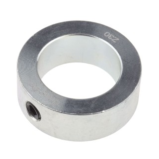 RS PRO Steel Shaft Collar, One Piece, Set Screw, Bore 30 mm, Outside Diameter 45 mm, Width 16 mm, Zinc Plated 823-6989