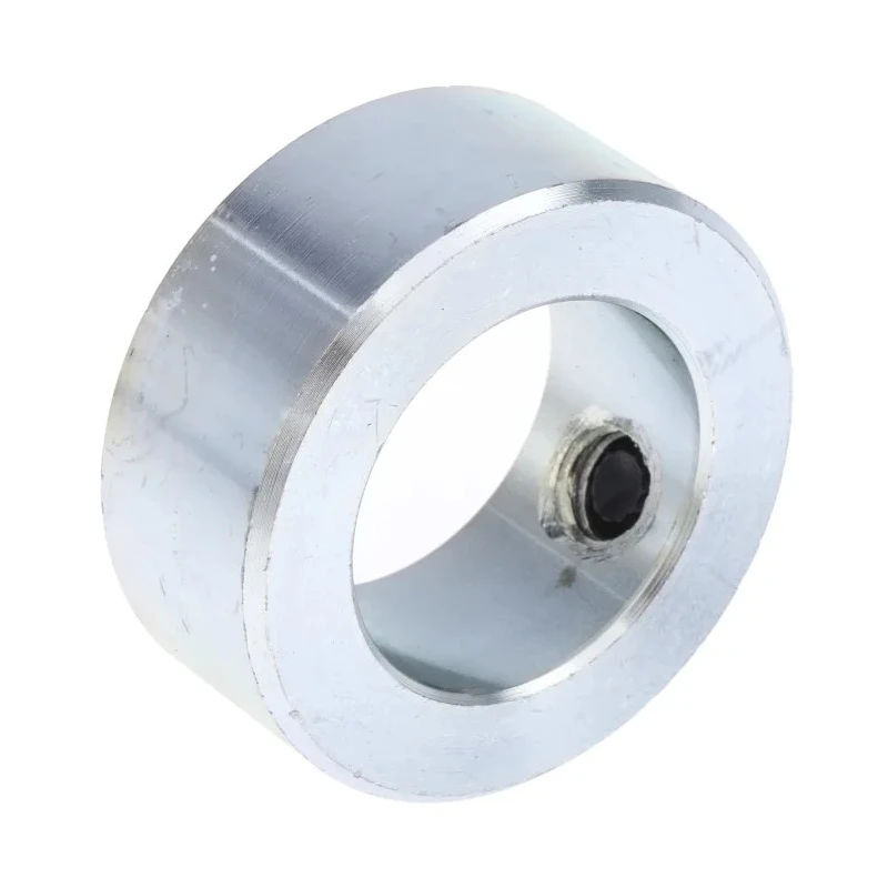 RS PRO Steel One Piece Shaft Collar, Set Screw, Bore 25 mm, Outside Diameter 40 mm, Width 16 mm, Zinc Plated 823-6982