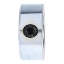 RS PRO Steel One Piece Shaft Collar, Set Screw, Bore 25 mm, Outside Diameter 40 mm, Width 16 mm, Zinc Plated 823-6982