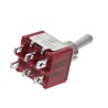 TE Connectivity Gemini A Series Panel Mount Toggle Switch, PCB Mount, On-On Double Pole Double Throw (DPDT), 5A 2-1825138-0