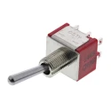 TE Connectivity Gemini A Series Panel Mount Toggle Switch, PCB Mount, On-On Double Pole Double Throw (DPDT), 5A 2-1825138-0