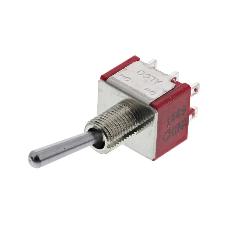 TE Connectivity Gemini A Series Panel Mount Toggle Switch, PCB Mount, On-On Double Pole Double Throw (DPDT), 5A 2-1825138-0