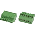 TE Connectivity Pluggable Terminal Block 8-Contact 3.5 mm Pitch 1 Row 300V 11A Nylon Housing 1986370-8