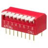 APEM Piano Rotary Coded DIP Switch Long Key Type 10 Way 400gf Operation Force DPL08V
