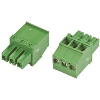 TE Connectivity PCB Terminal Block Cable Mount, 3.81 mm Pitch, 11A, 30V, Nylon Housing, Screw Termination 1986374-3