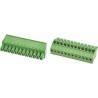 TE Connectivity Pluggable Terminal Block, 16-Contact, 3.81 mm Pitch, 1 Row, Nylon Housing, 11A, 300V, Model 1-1986375-6