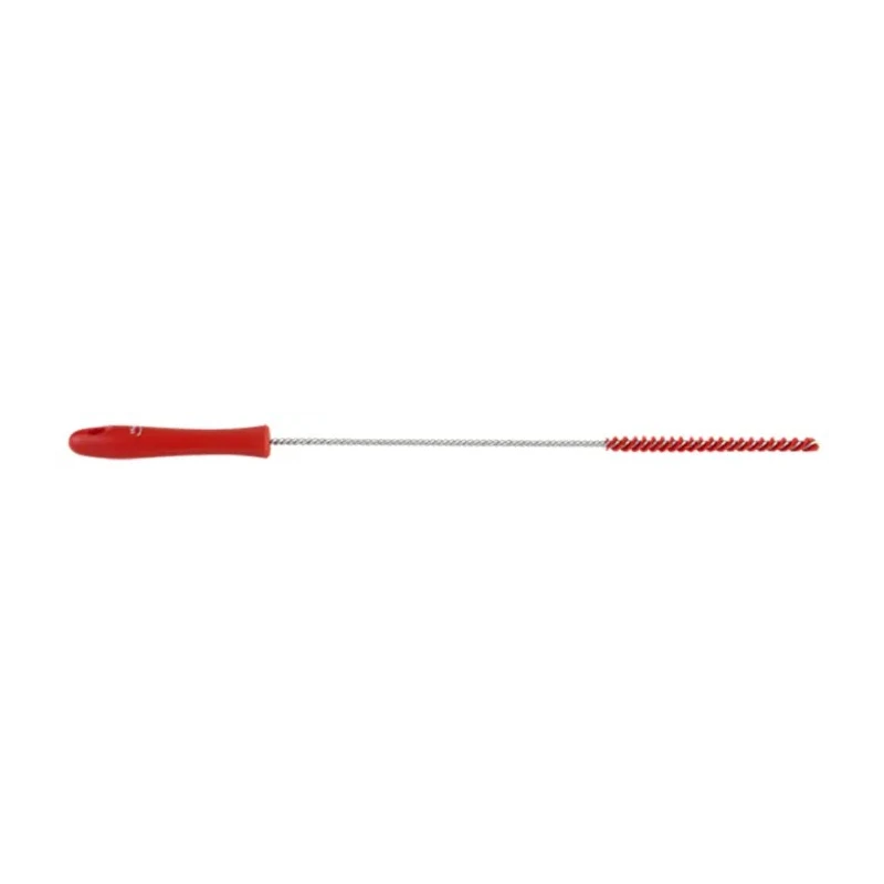 Vikan Red Bottle Brush, 3 mm Bristle Length x 480 mm Overall Length x 10 mm Brush Diameter 53754