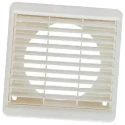 Vent-Axia White Plastic Vent Grille Parallel Slat 140mm x 140mm x 30mm 436571