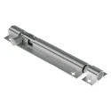 RS PRO Aluminium Satin Door Bolt 100 mm Barrel Bolt with 3.5 mm Mounting Hole Diameter 893-8641