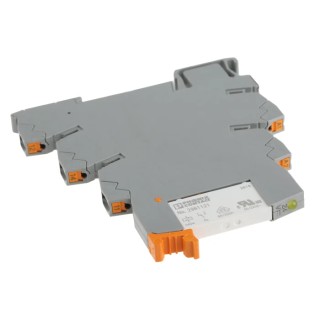 Phoenix Contact Electromechanical Interface Relay DIN Rail Mount 24V DC Coil SPDT 10A Switching Current 2900306