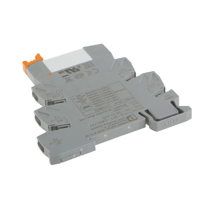 Phoenix Contact Electromechanical Interface Relay DIN Rail Mount 24V DC Coil SPDT 10A Switching Current 2900306