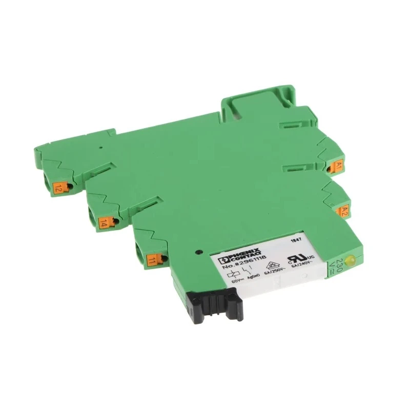 Phoenix Contact Electromechanical Interface Relay, DIN Rail Mount, 230V AC/DC Coil, SPDT, 3.2mA Coil Current, 10mA 2900305