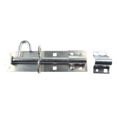 RS PRO Steel Padlockable Bright Zinc Brenton Pad Bolt Door Bolt 150 mm 893-8697