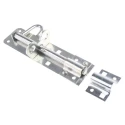 RS PRO Steel Padlockable Bright Zinc Brenton Pad Bolt Door Bolt 150 mm 893-8697