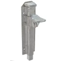 RS PRO Steel Galvanised Foot Door Bolt 175 mm 8 mm Mounting Hole Diameter 894-6724