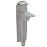 RS PRO Steel Galvanised Foot Door Bolt 175 mm 8 mm Mounting Hole Diameter 894-6724