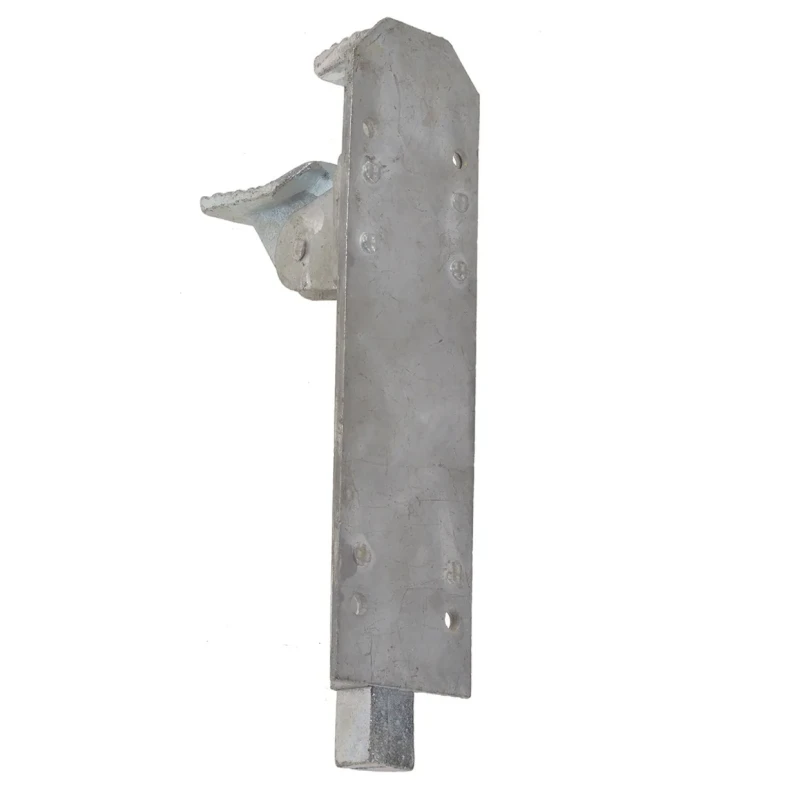RS PRO Steel Galvanised Foot Door Bolt 175 mm 8 mm Mounting Hole Diameter 894-6724
