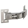 Pinet Nickel Steel Concealed Hinge with Spring Loaded Pin, Screw Fixing, 52mm x 118mm x 81mm 70-1-9001