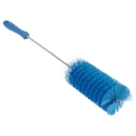 Vikan Blue Bottle Brush with 27 mm Bristle Length, 60 mm Brush Diameter, Polypropylene Handle, Polyester Bristles, 510 53703