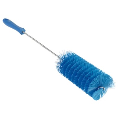 Vikan Blue Bottle Brush with 27 mm Bristle Length, 60 mm Brush Diameter, Polypropylene Handle, Polyester Bristles, 510 53703