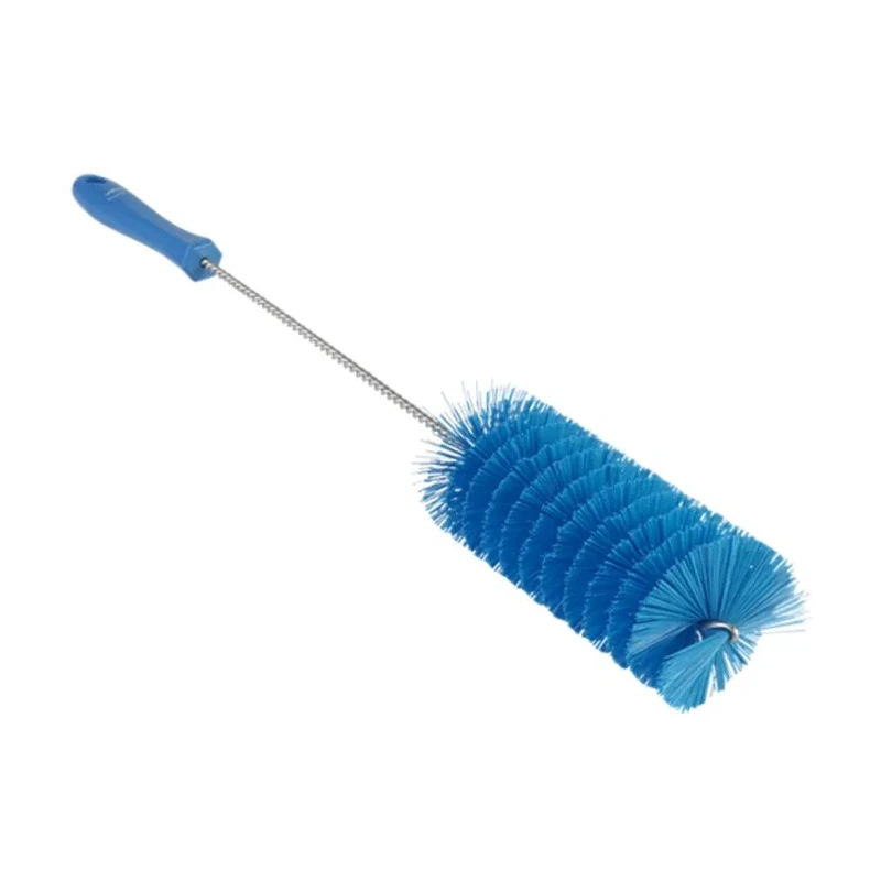 Vikan Blue Bottle Brush with 27 mm Bristle Length, 60 mm Brush Diameter, Polypropylene Handle, Polyester Bristles, 510 53703