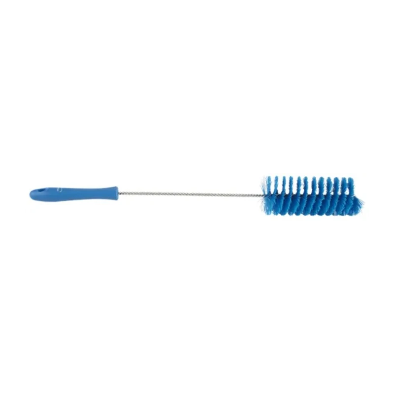 Vikan Blue Bottle Brush with 27 mm Bristle Length, 60 mm Brush Diameter, Polypropylene Handle, Polyester Bristles, 510 53703