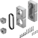 Festo Mounting Equipment for use with Thermocouple or PRT Probe IP40, Size 86, Speed 5000 RPM EAMM-U-86-D60-80P-102