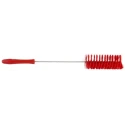 Vikan Red Bottle Brush Polypropylene Handle 27mm Bristle Length 510mm Overall Length 60mm Brush Diameter 53704