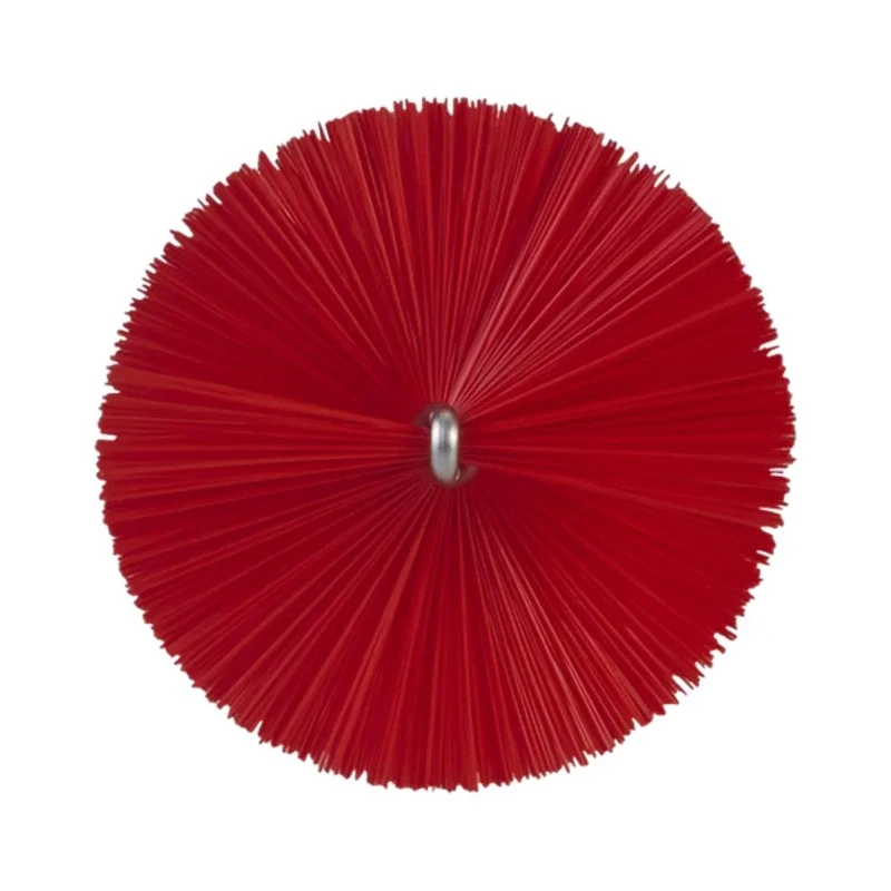 Vikan Red Bottle Brush Polypropylene Handle 27mm Bristle Length 510mm Overall Length 60mm Brush Diameter 53704