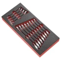 Facom Foam Tool Tray, 188mm Width, 418mm Length, 45mm Height PM.MOD467JU12