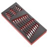 Facom Foam Tool Tray, 188mm Width, 418mm Length, 45mm Height PM.MOD467JU12