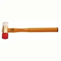 Facom Nylon Mallet Replaceable Face 615 g Steel Body 40 mm Head Diameter 208A.40CBA