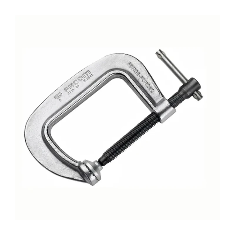 Facom G Clamp 100 mm Jaw Opening x 77 mm Jaw Depth, Length 192 mm 271A.100