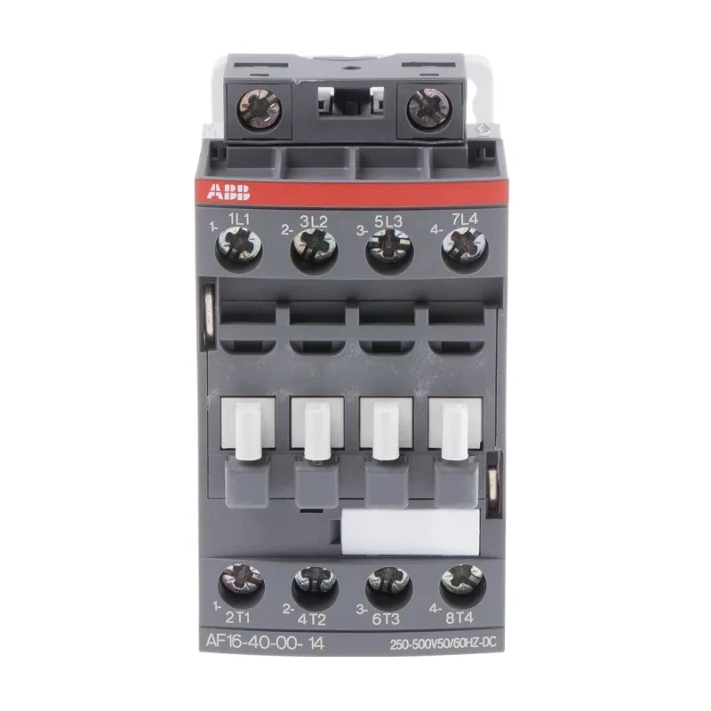 ABB AF16 Contactor 250V AC/DC Coil, 4-Pole, 30A, 7.5 kW Power Rating, 4 NO Contacts, 690V AC AF16